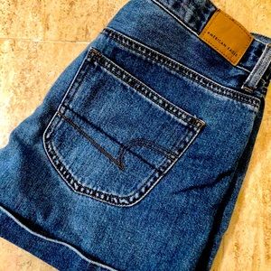 Womens American Eagle Mom Shorts Size 8